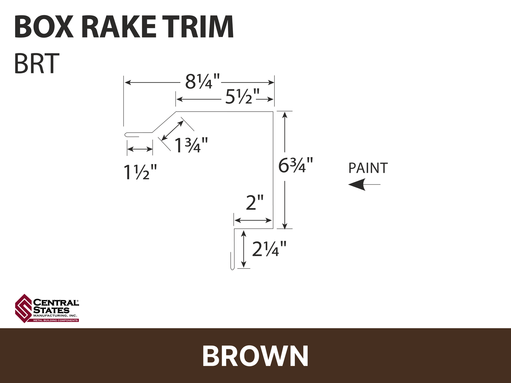 R-Loc™ Box Rake Trim