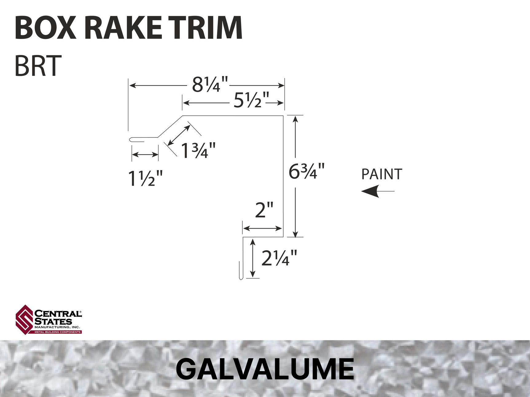 R-Loc™ Box Rake Trim