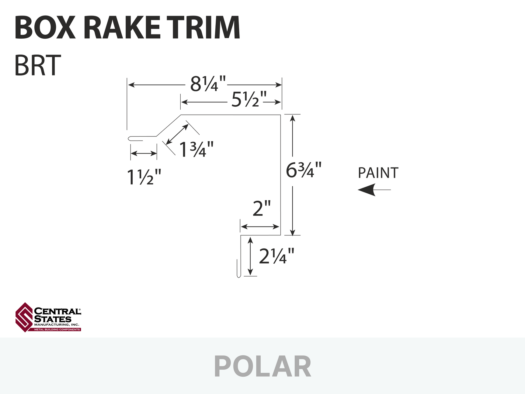 R-Loc™ Box Rake Trim
