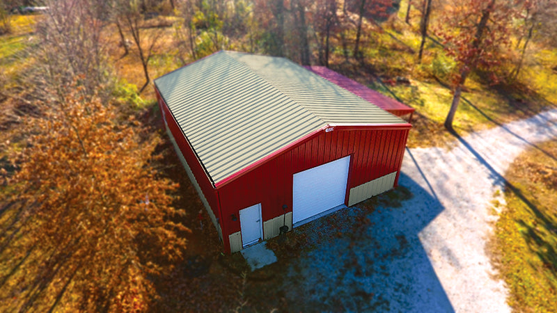 Centra™ Series Bolt-Up Steel Building - 24x30x12