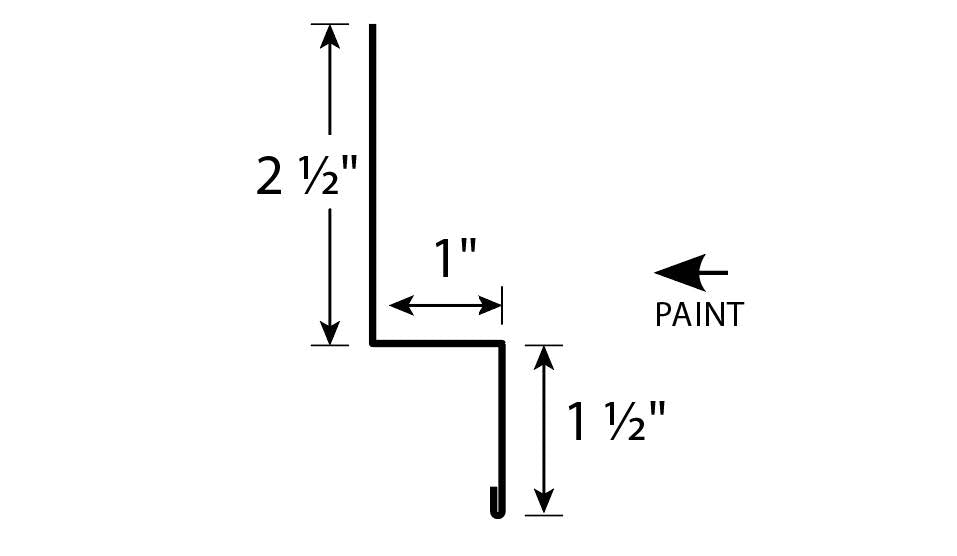 Double Angle 10'2" - 29 ga.