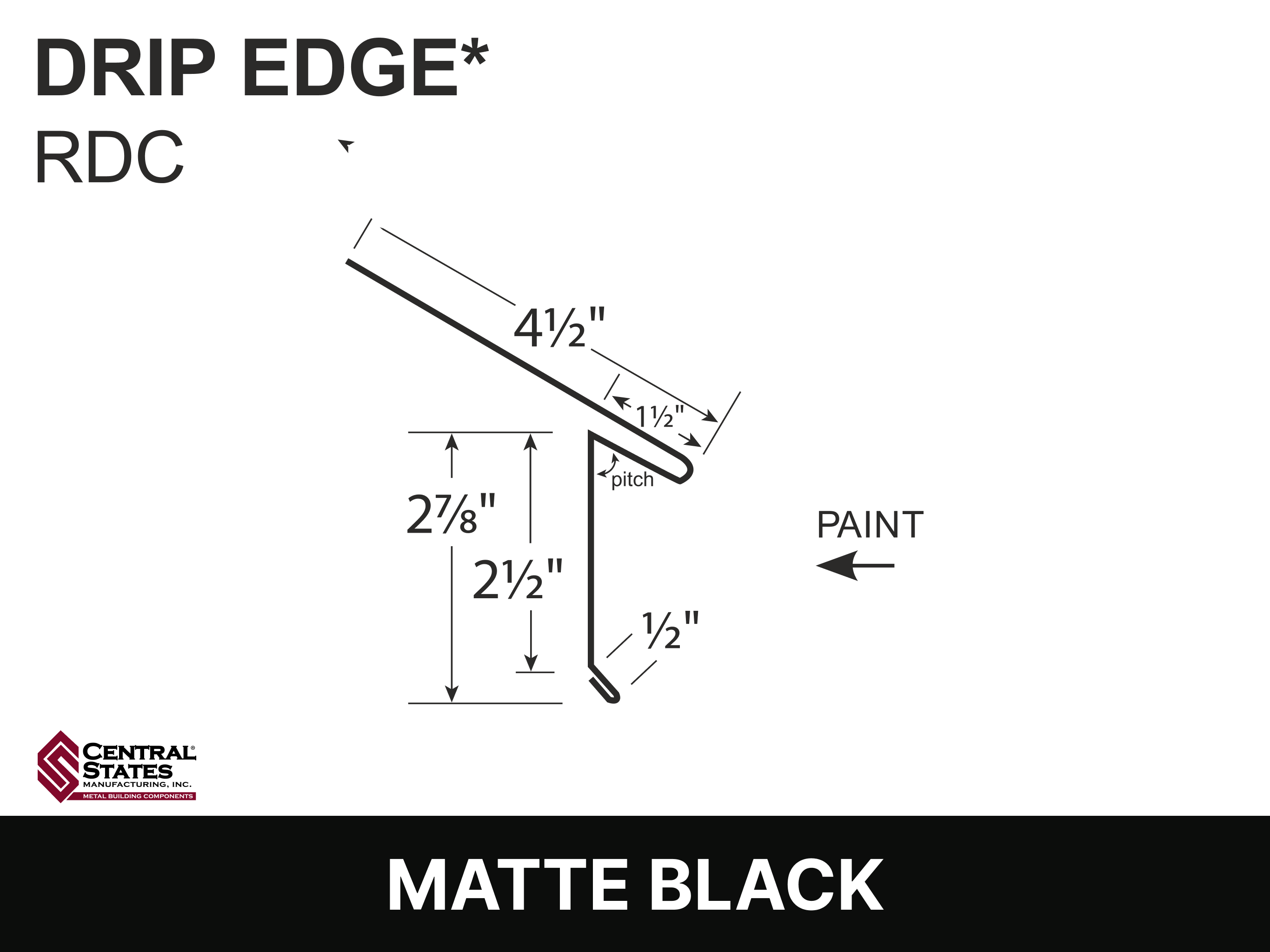 H-Loc™ Drip Edge
