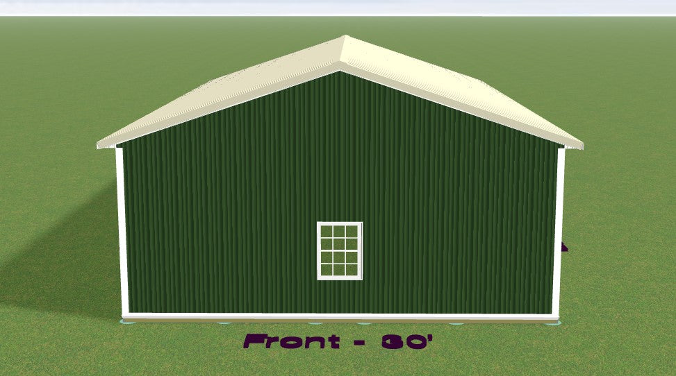 Oversized 3-Car Garage - 30x50x12