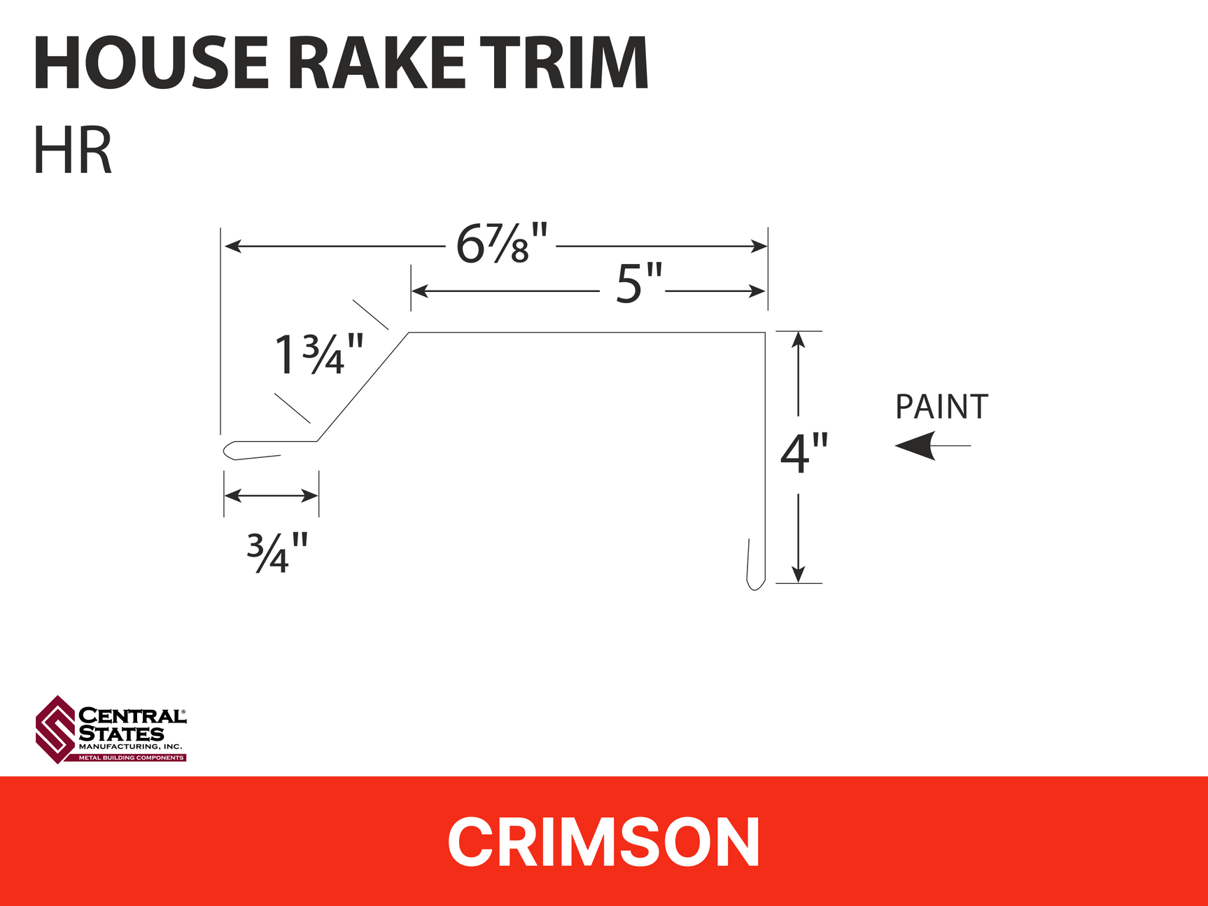 R-Loc™ House Rake Trim