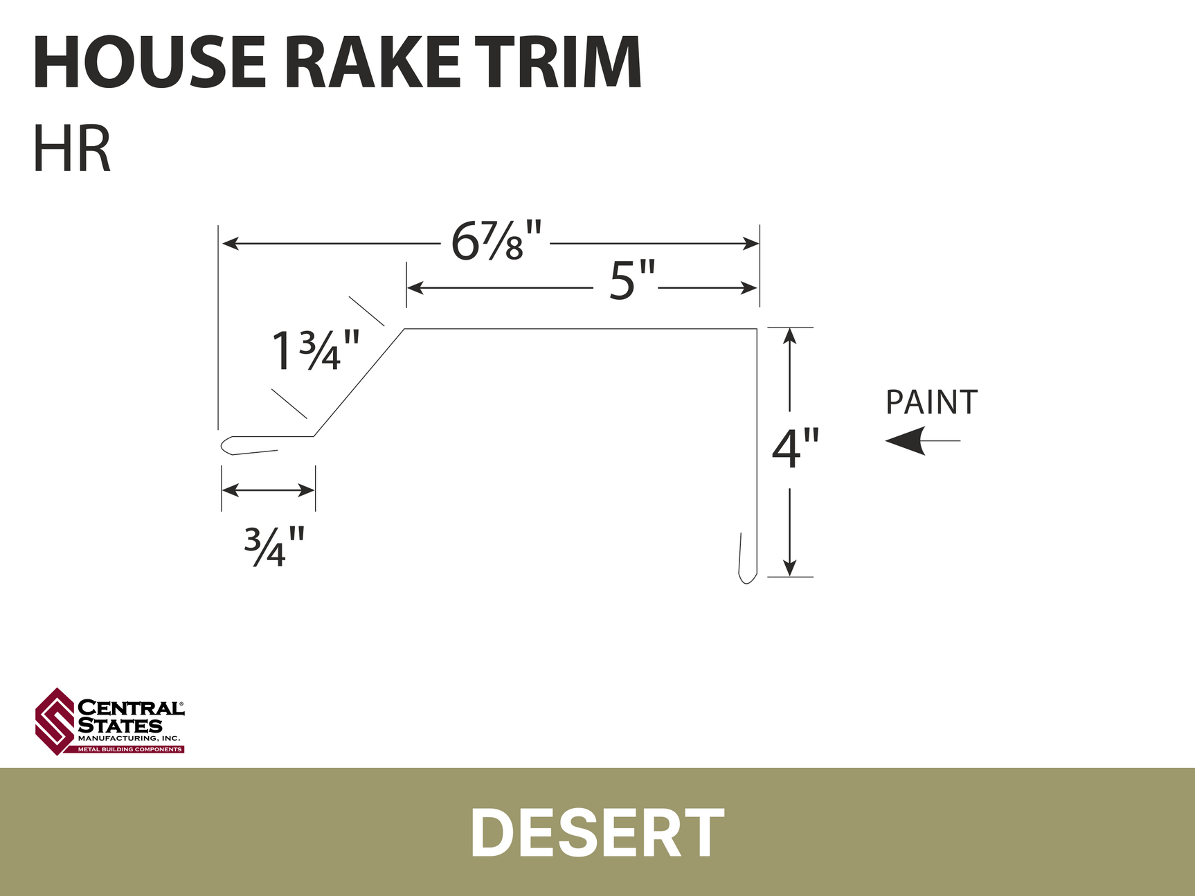 R-Loc™ House Rake Trim