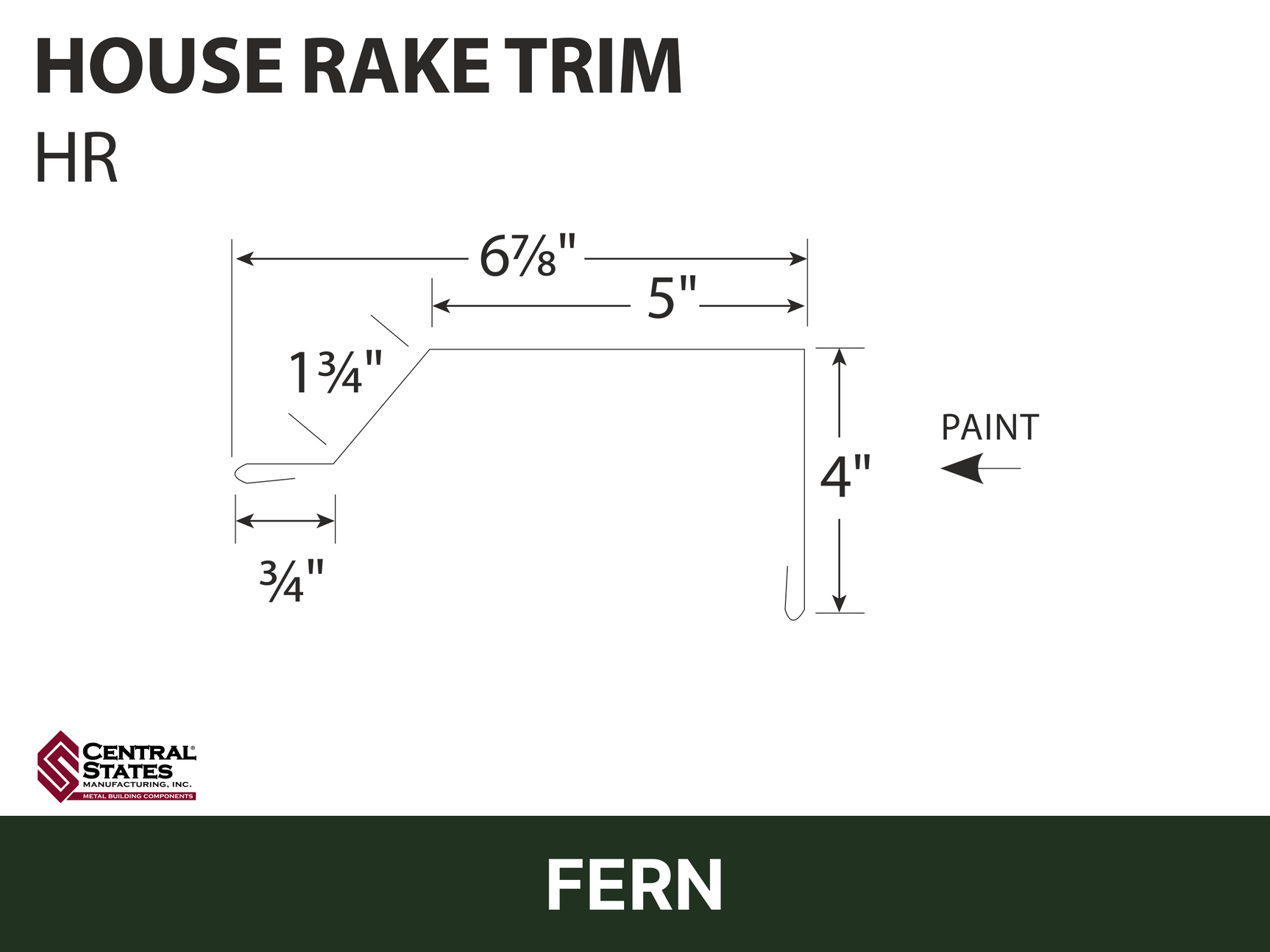 R-Loc™ House Rake Trim