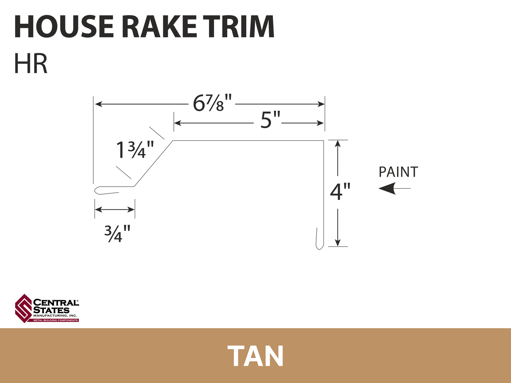 R-Loc™ House Rake Trim