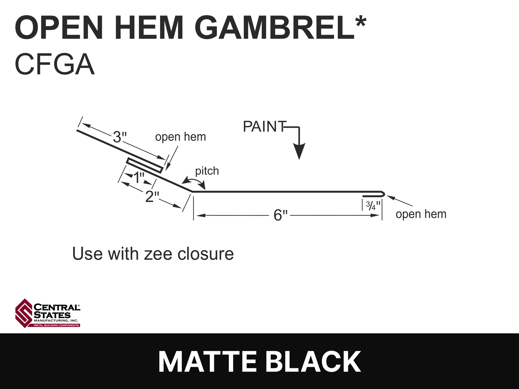 H-Loc™ Open Hem Gambrel