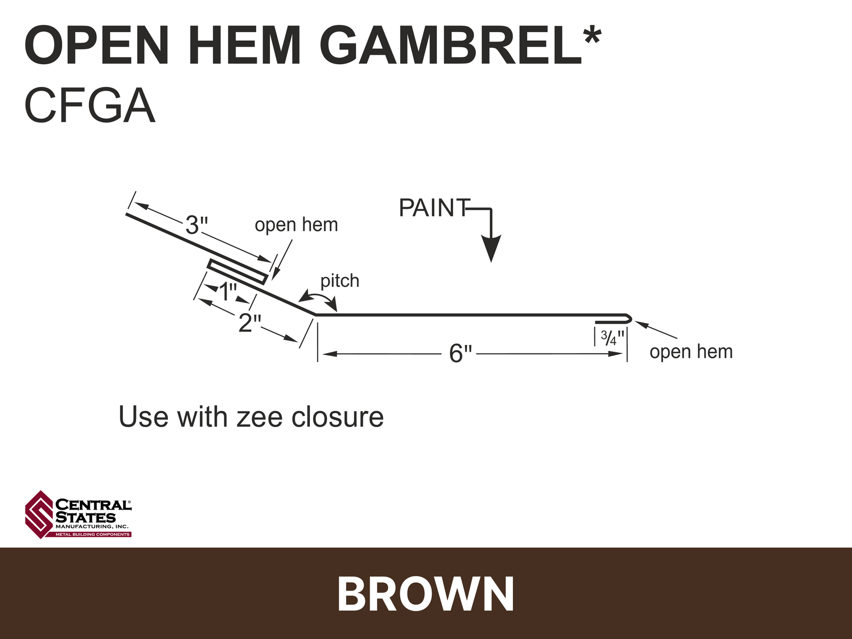 H-Loc™ Open Hem Gambrel