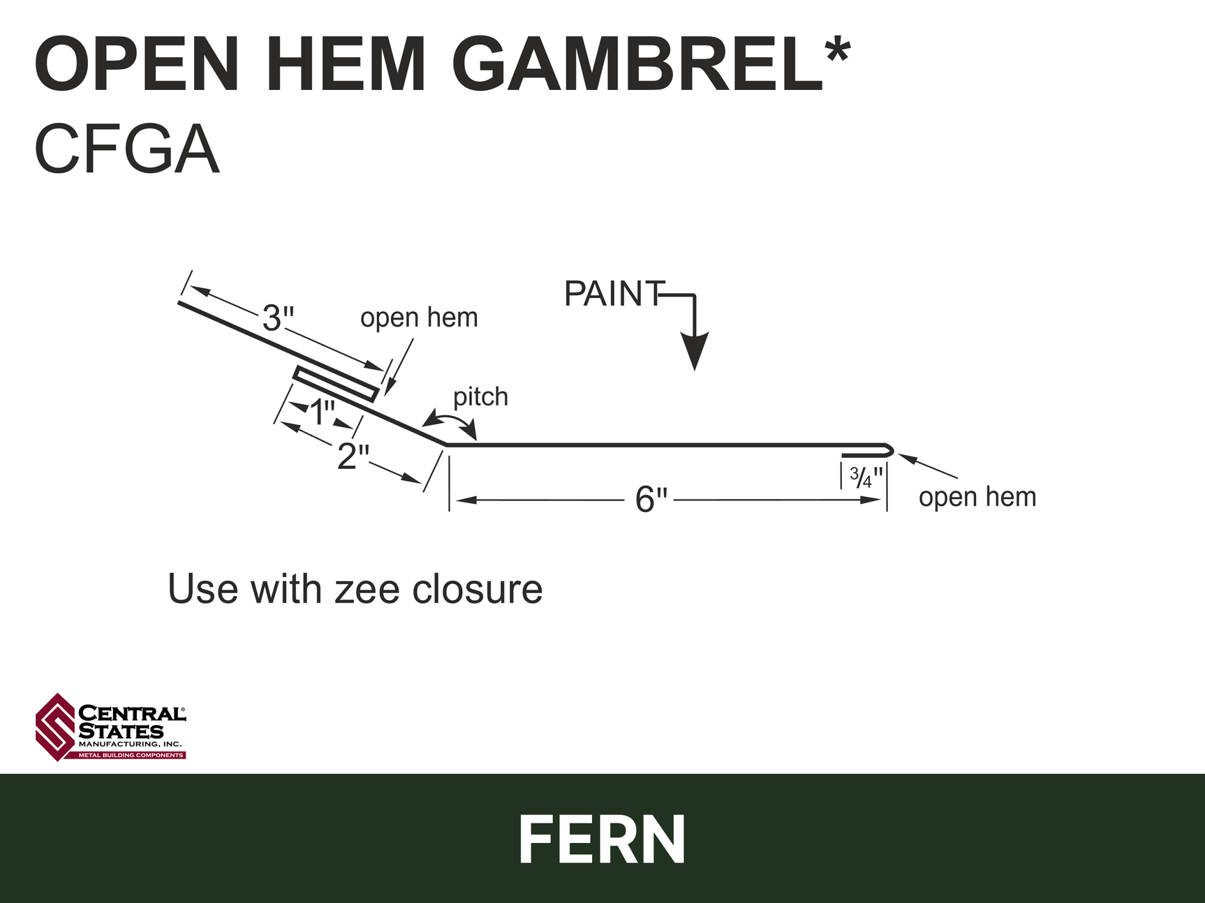 H-Loc™ Open Hem Gambrel