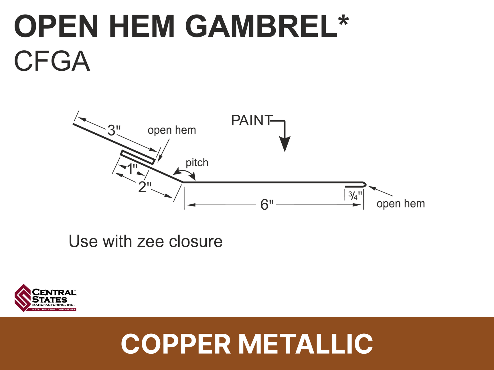 H-Loc™ Open Hem Gambrel