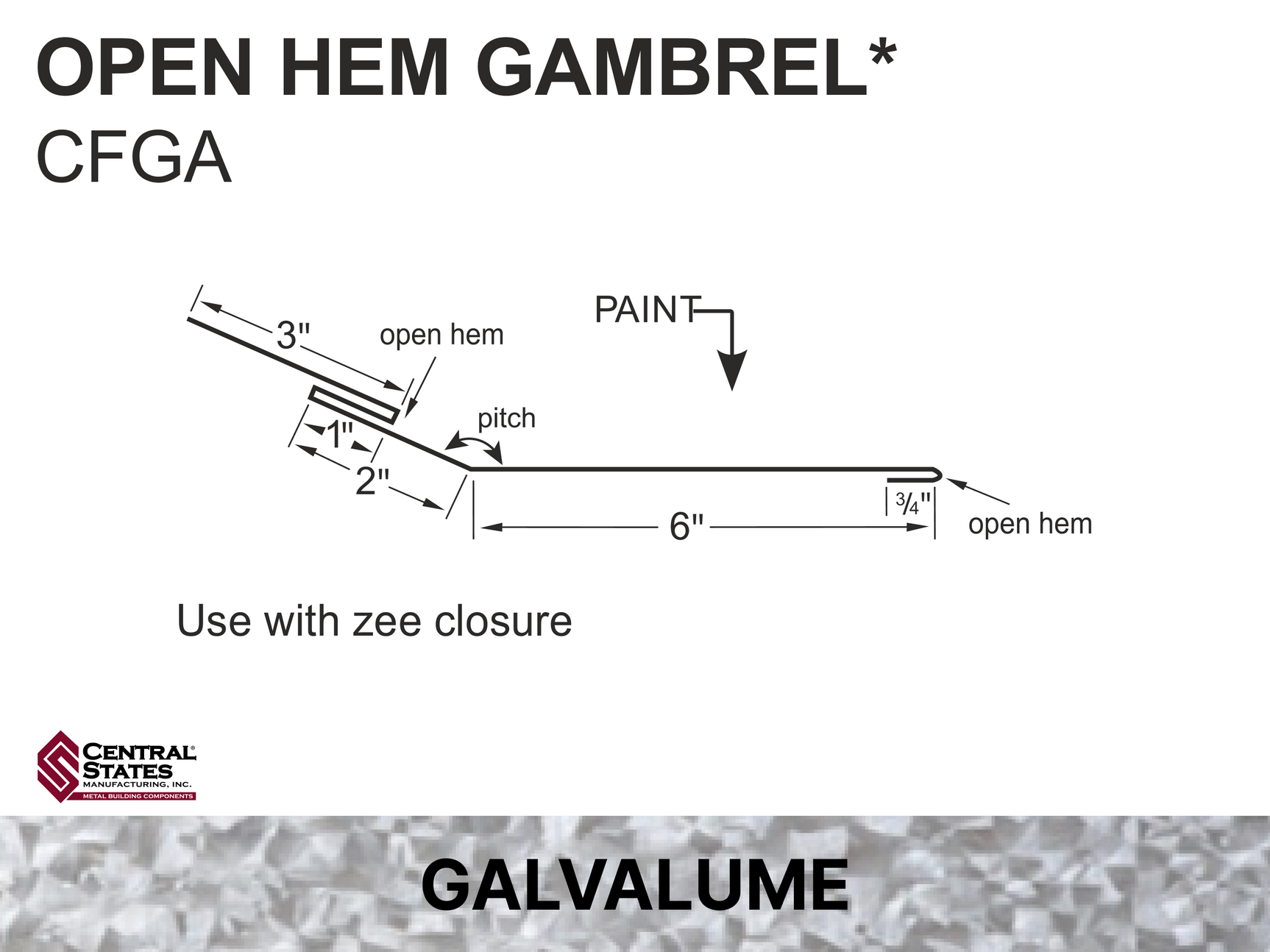 H-Loc™ Open Hem Gambrel