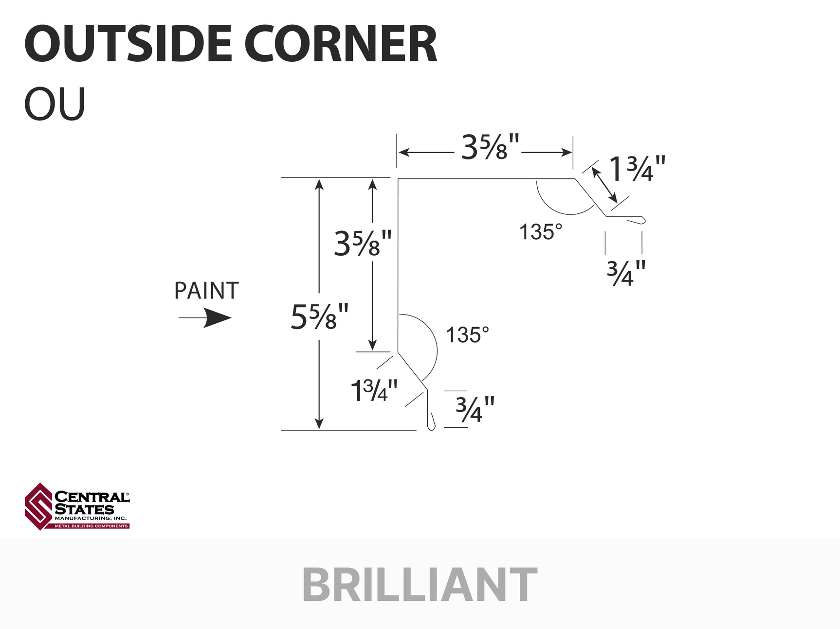 R-Loc™ Outside Corner