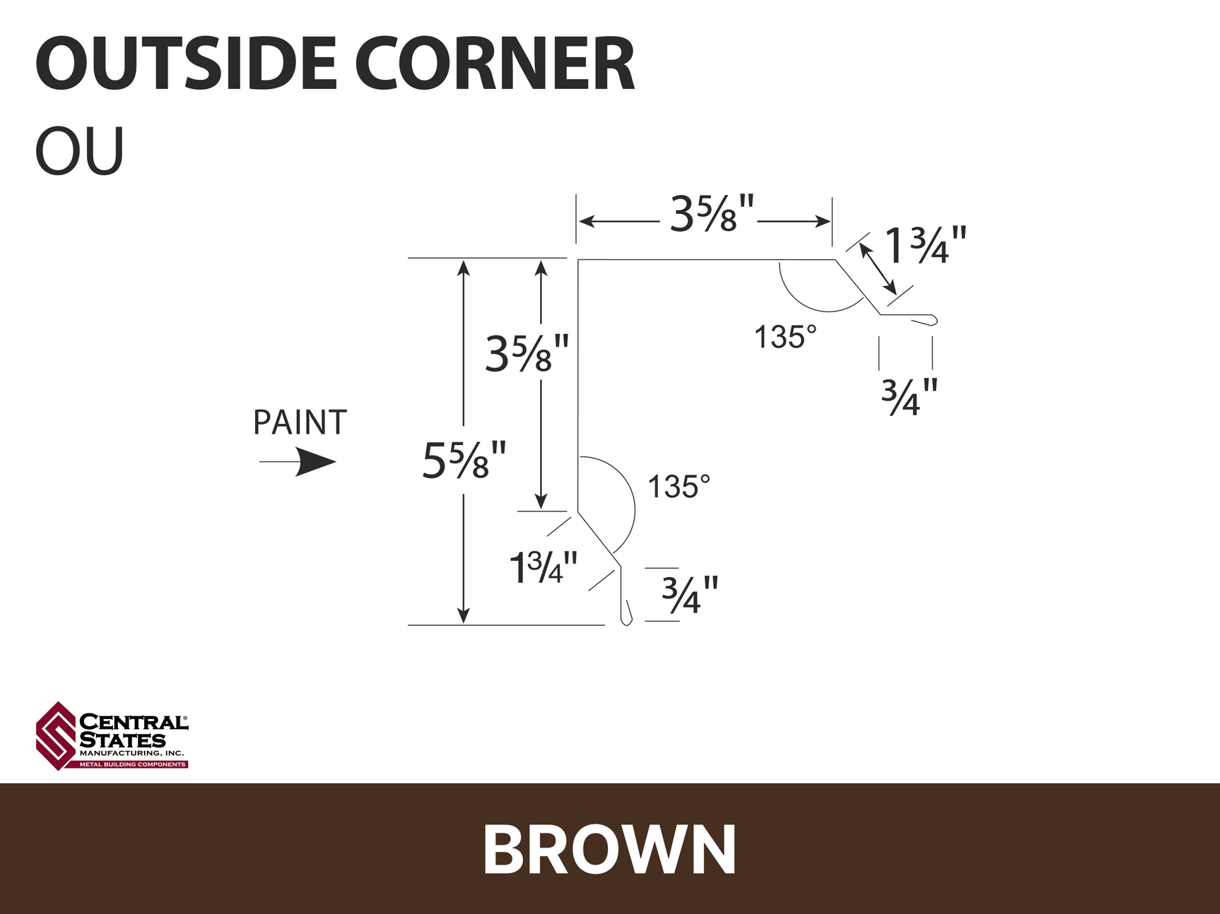 R-Loc™ Outside Corner