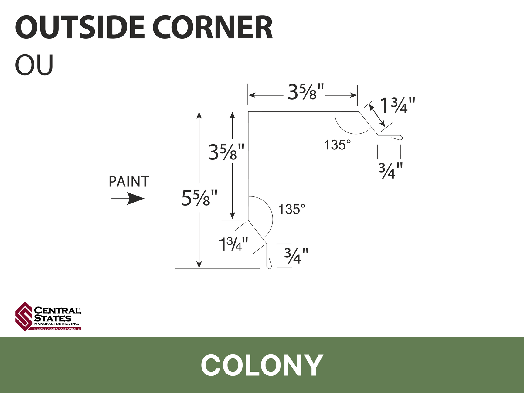 R-Loc™ Outside Corner