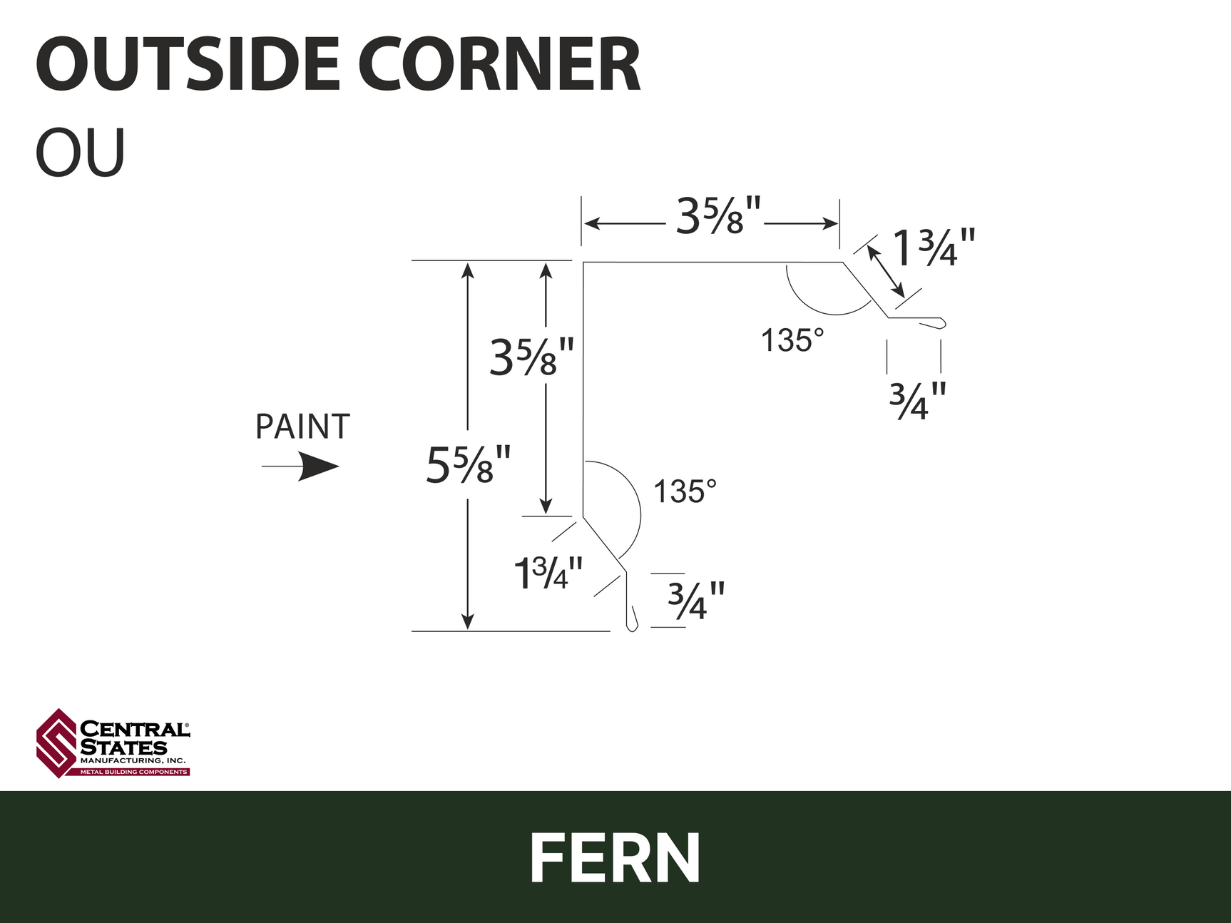 R-Loc™ Outside Corner