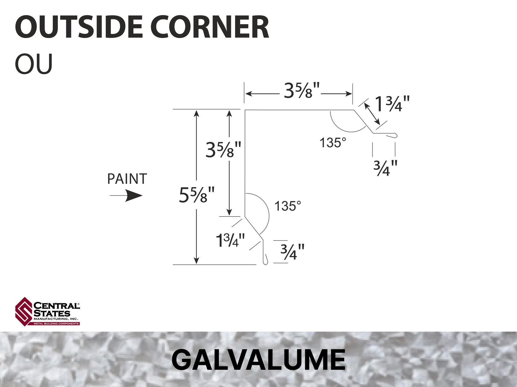 R-Loc™ Outside Corner