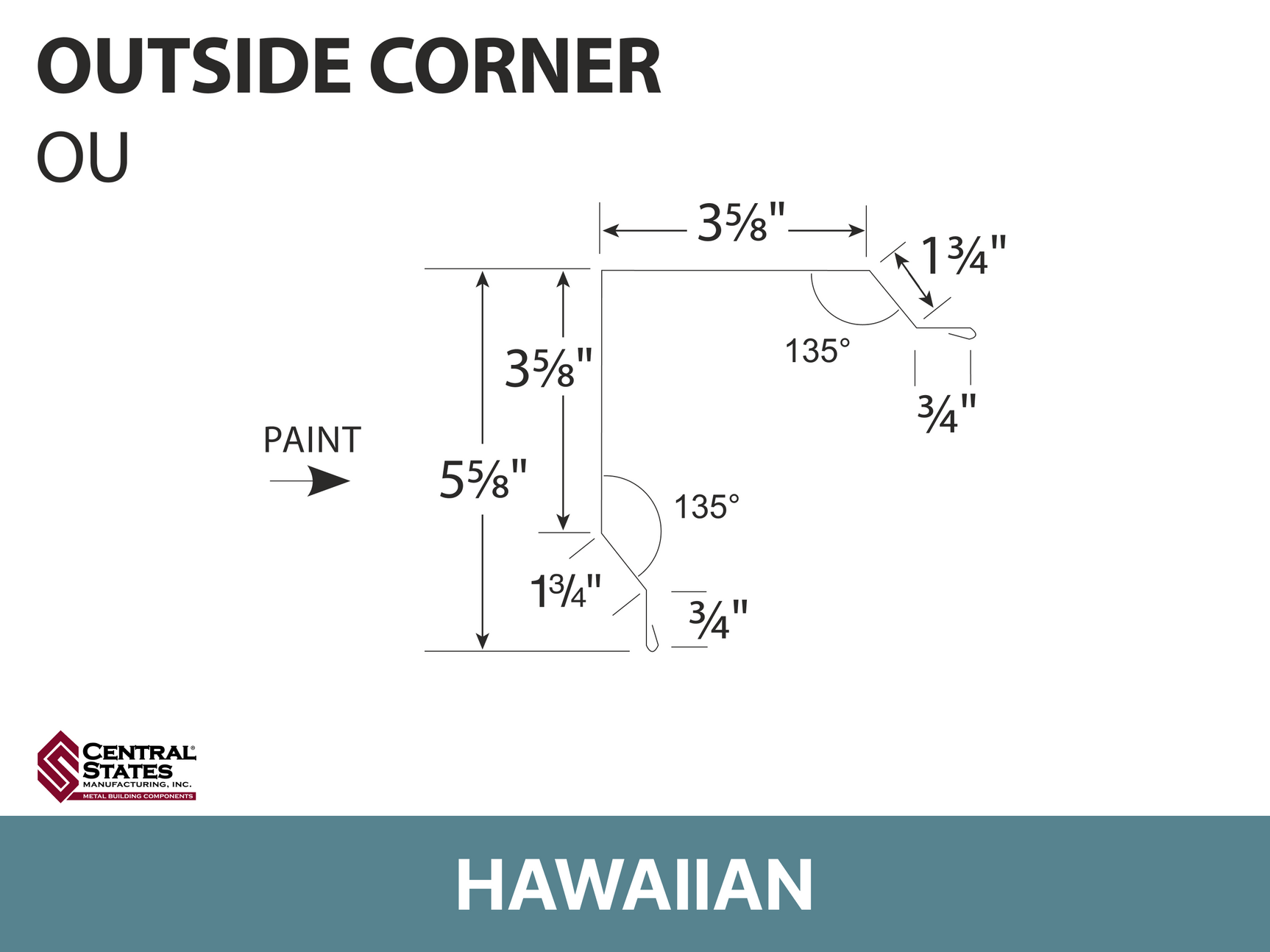 R-Loc™ Outside Corner