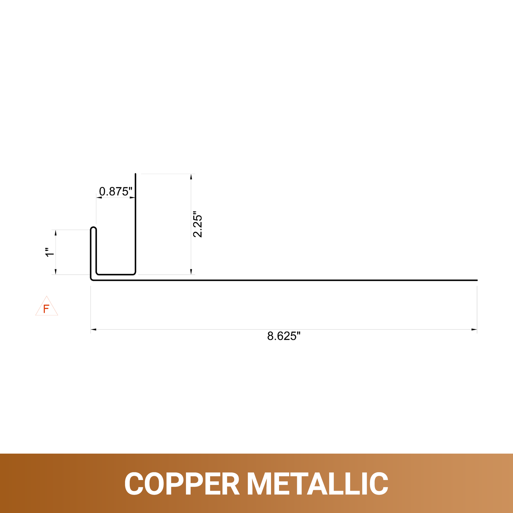 MasterRib® Overhead Door Trim