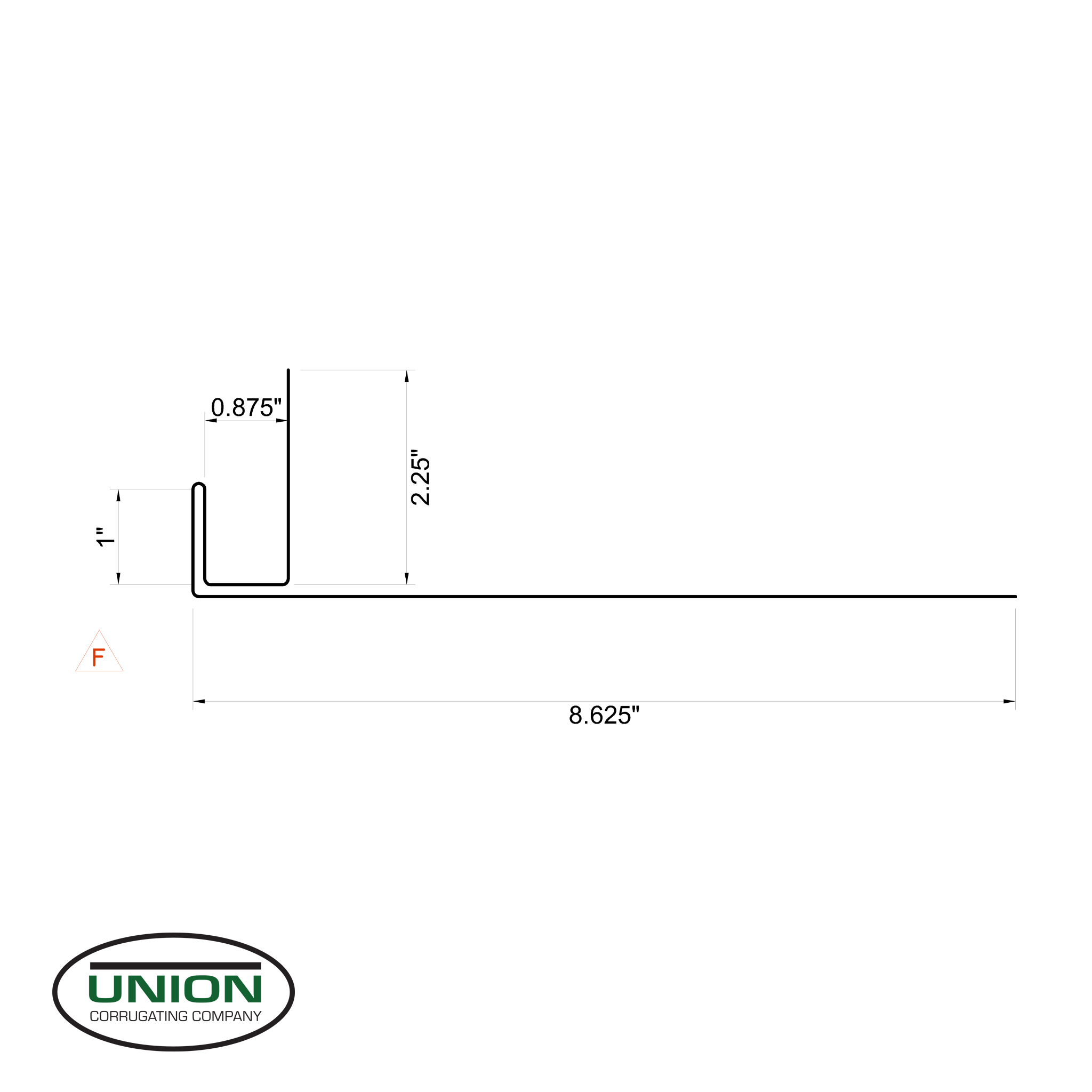 MasterRib® Overhead Door Trim - 29 ga. - 10'2''