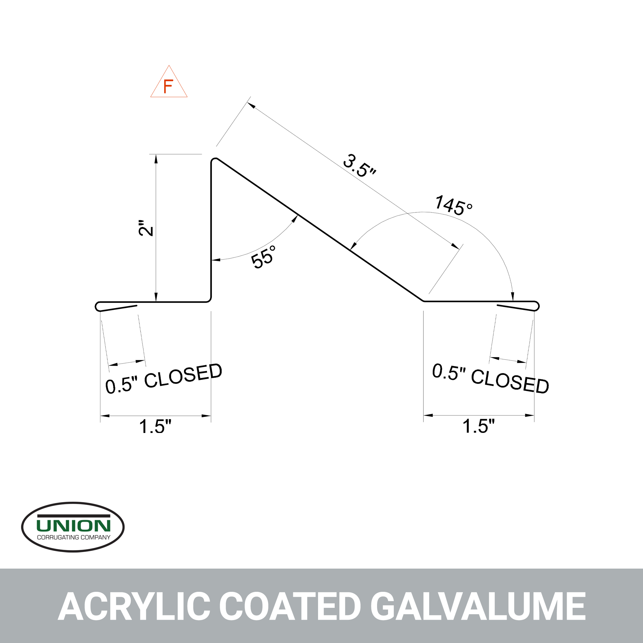MasterRib® Snow Rail - 29 ga. - 10'2''
