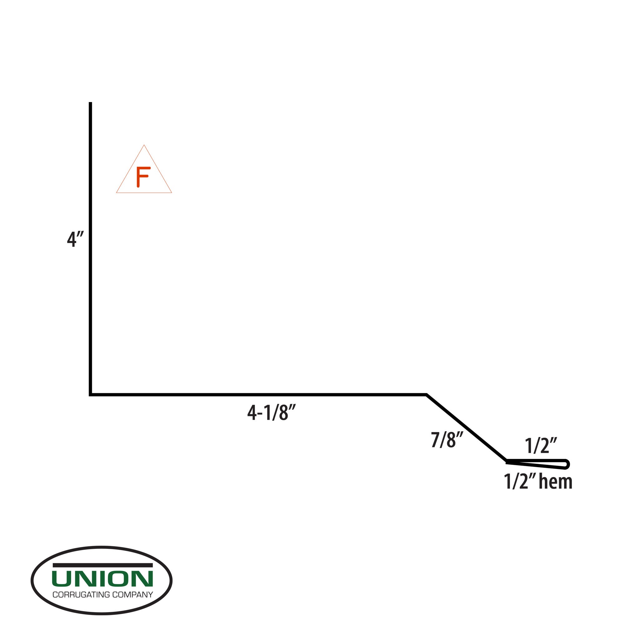 MasterRib® Sidewall Flashing - 29 ga. - 10'2''