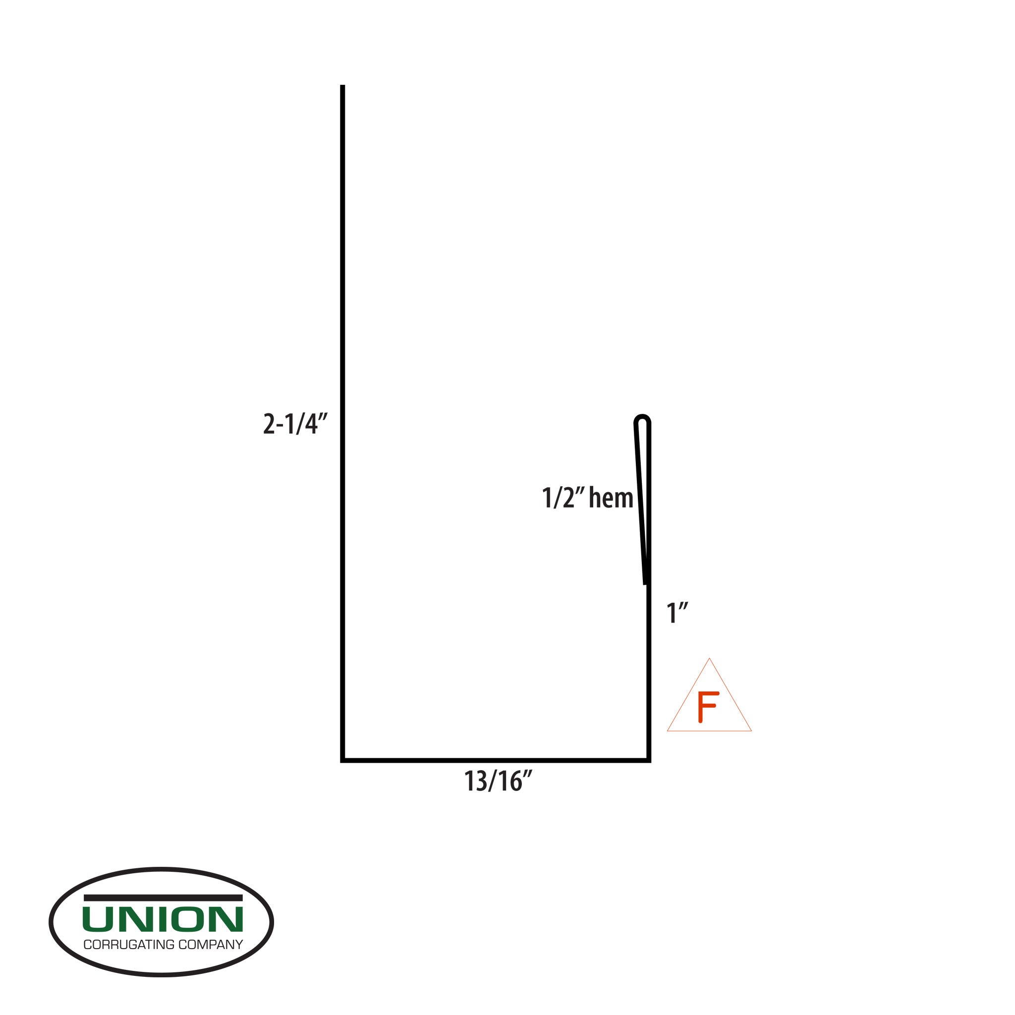 MasterRib® J Channel - 29 ga. - 10'2''