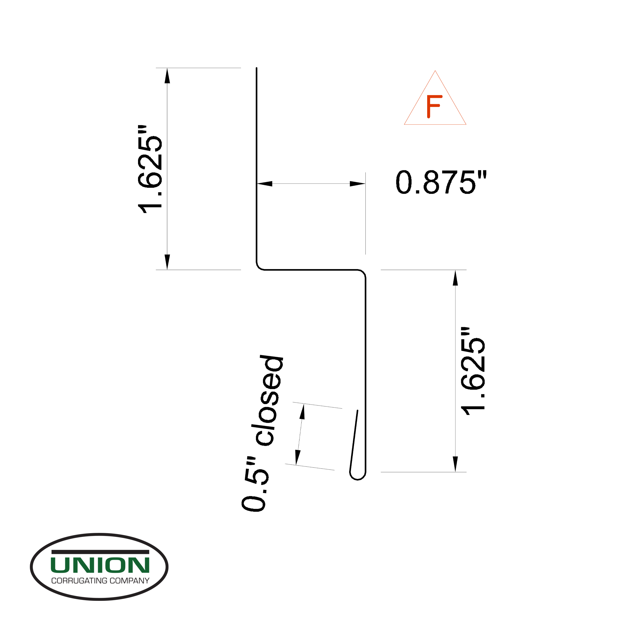 MasterRib® Double Angle Flashing - 29 ga. - 10'2''