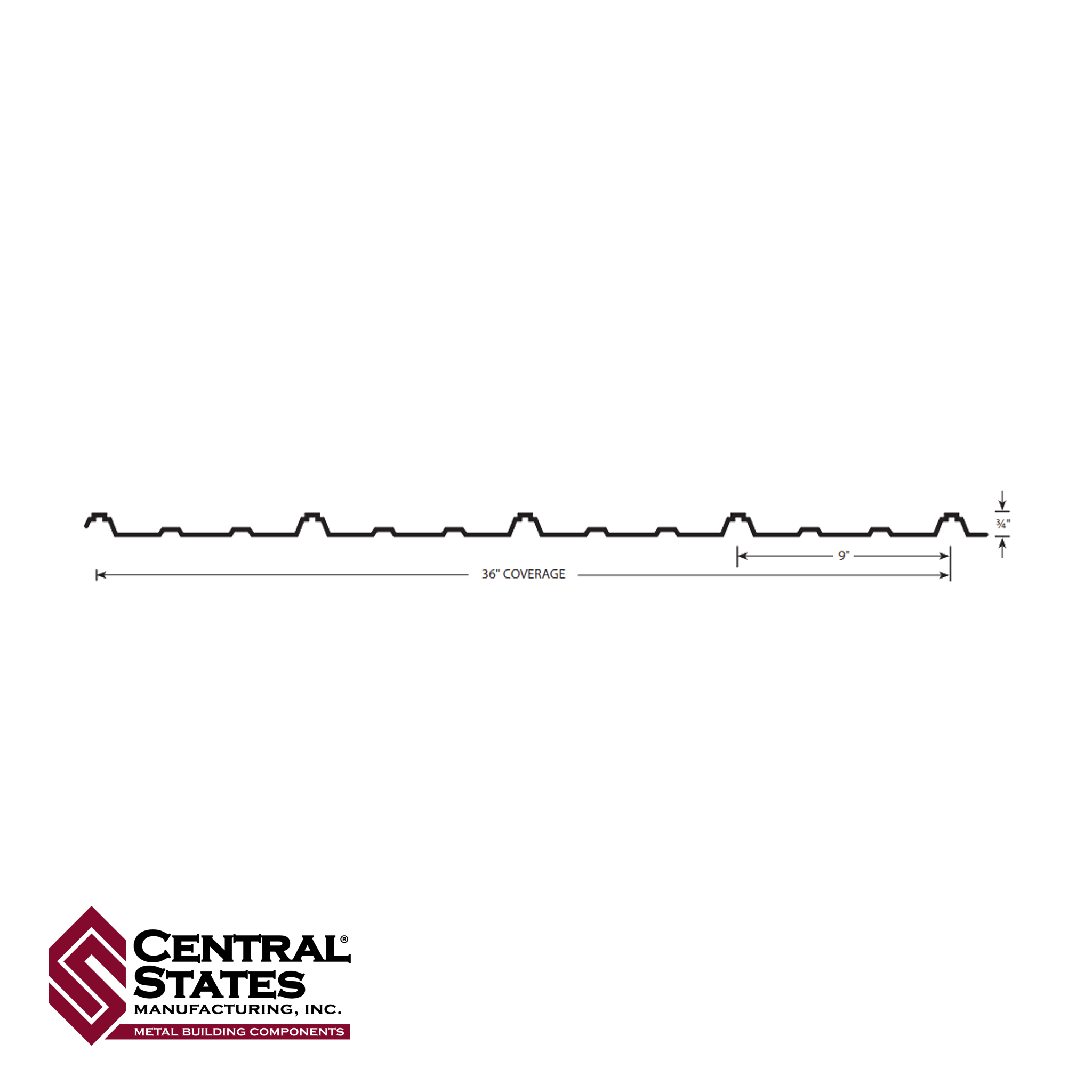 Prime 29 ga. Lifetime Panel-Loc Plus™ Ribbed Metal Panel - 10', 12', 14', 16' (Various Colors)