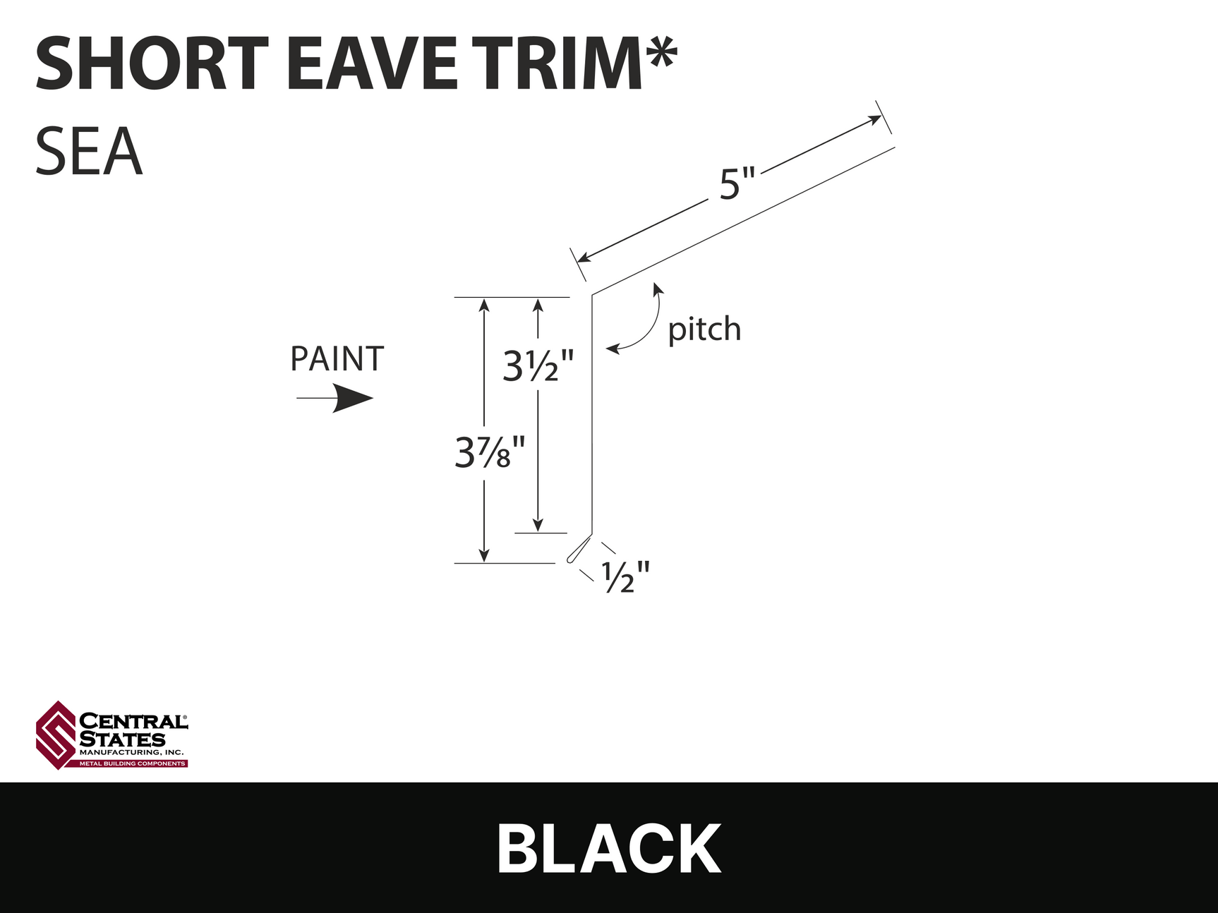 R-Loc™ Short Eave Trim