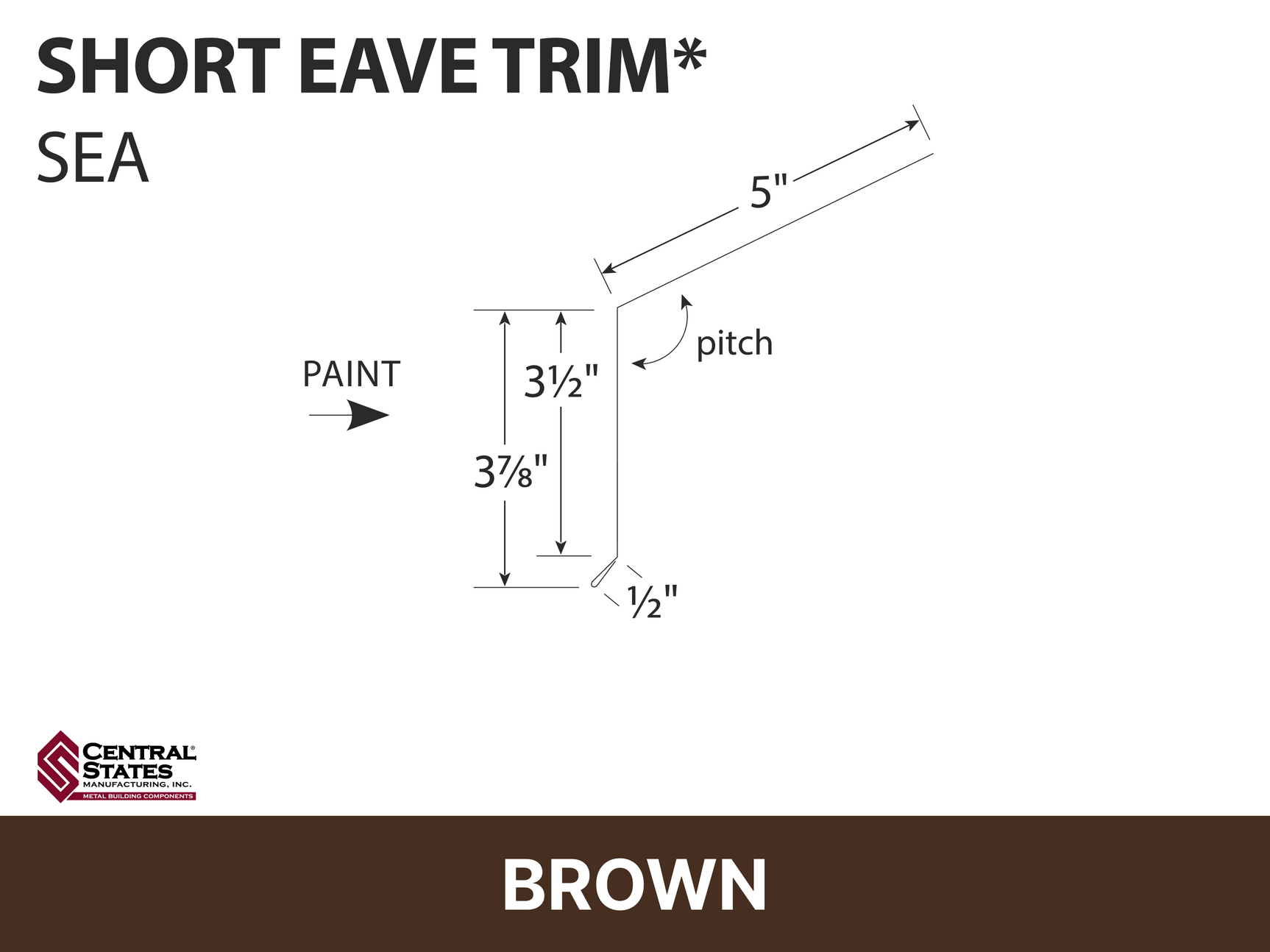 R-Loc™ Short Eave Trim