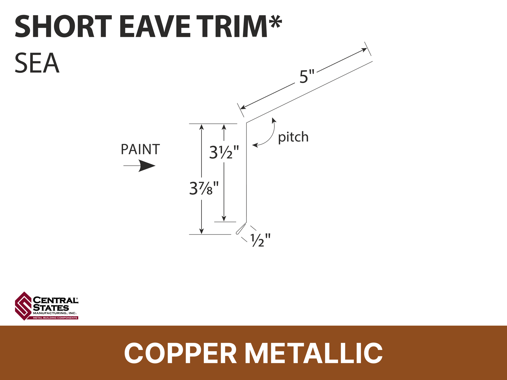 R-Loc™ Short Eave Trim