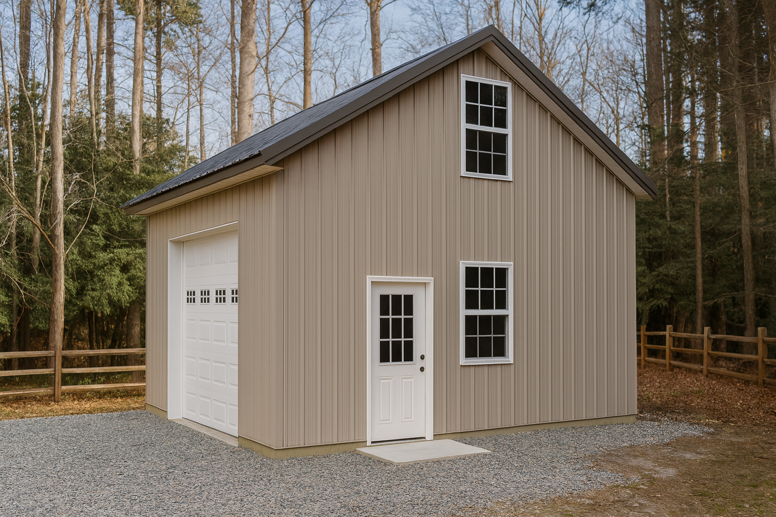 The BOONE Pole Building Kit