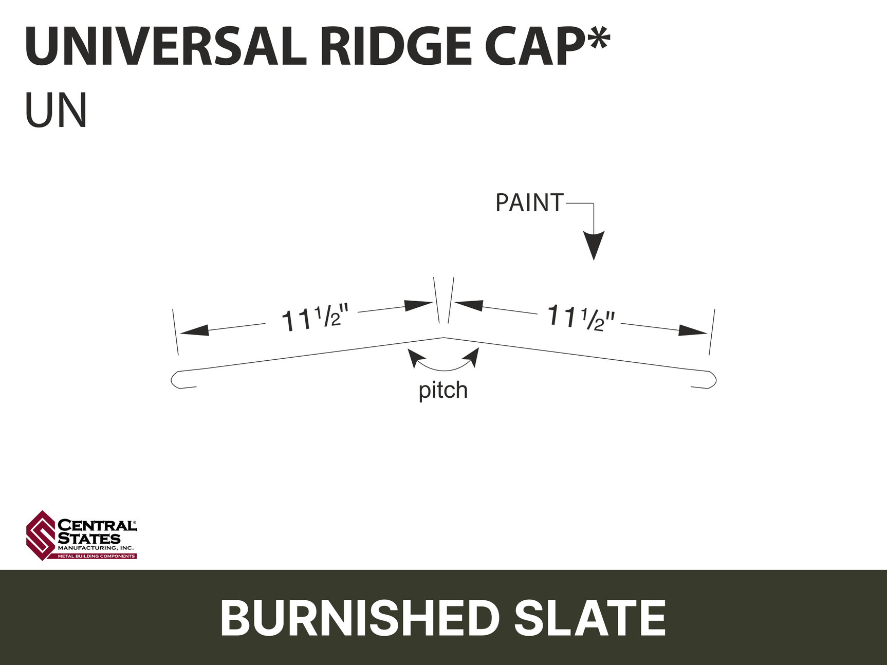 R-Loc™ Universal Ridge Cap