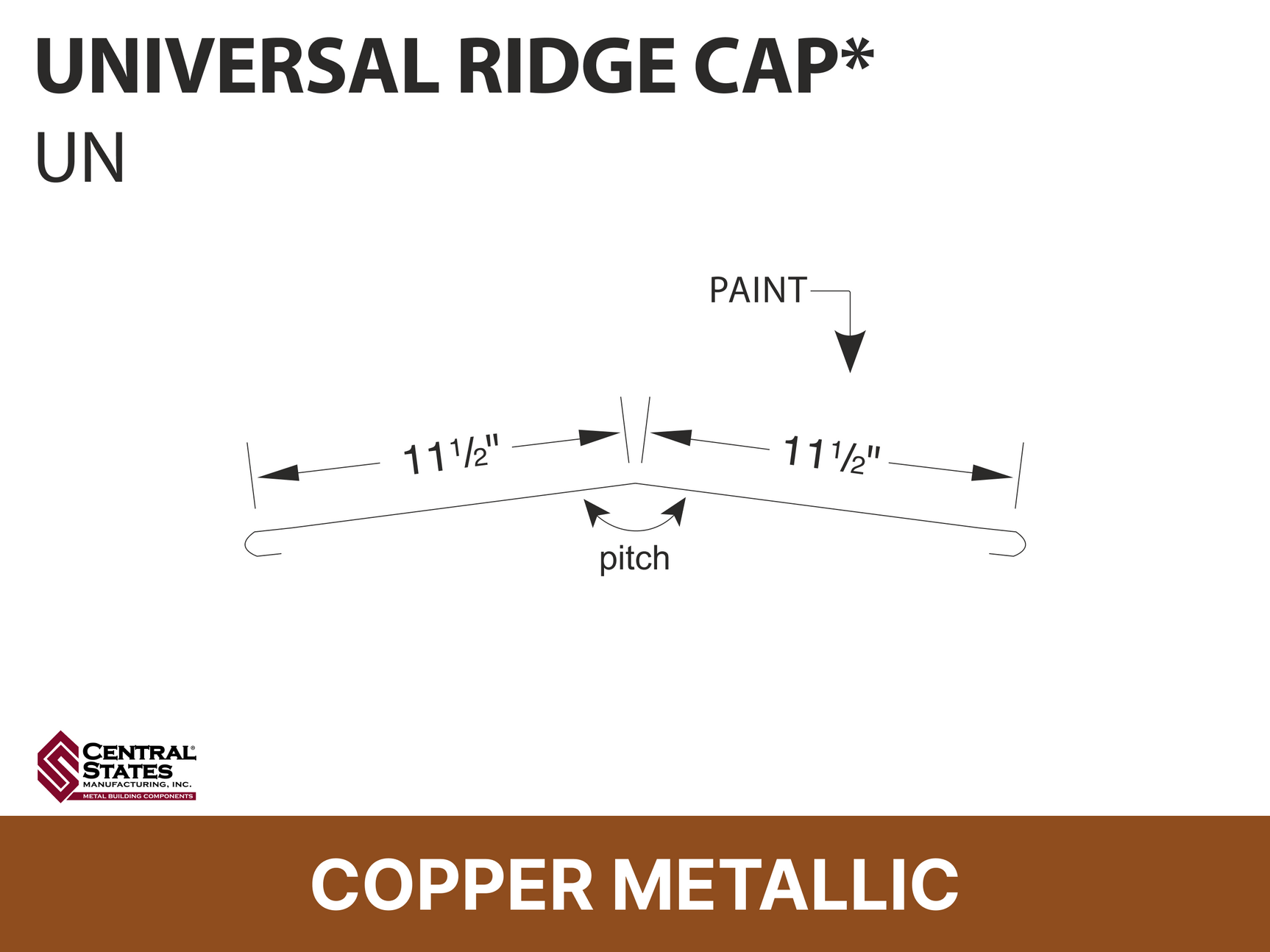 R-Loc™ Universal Ridge Cap