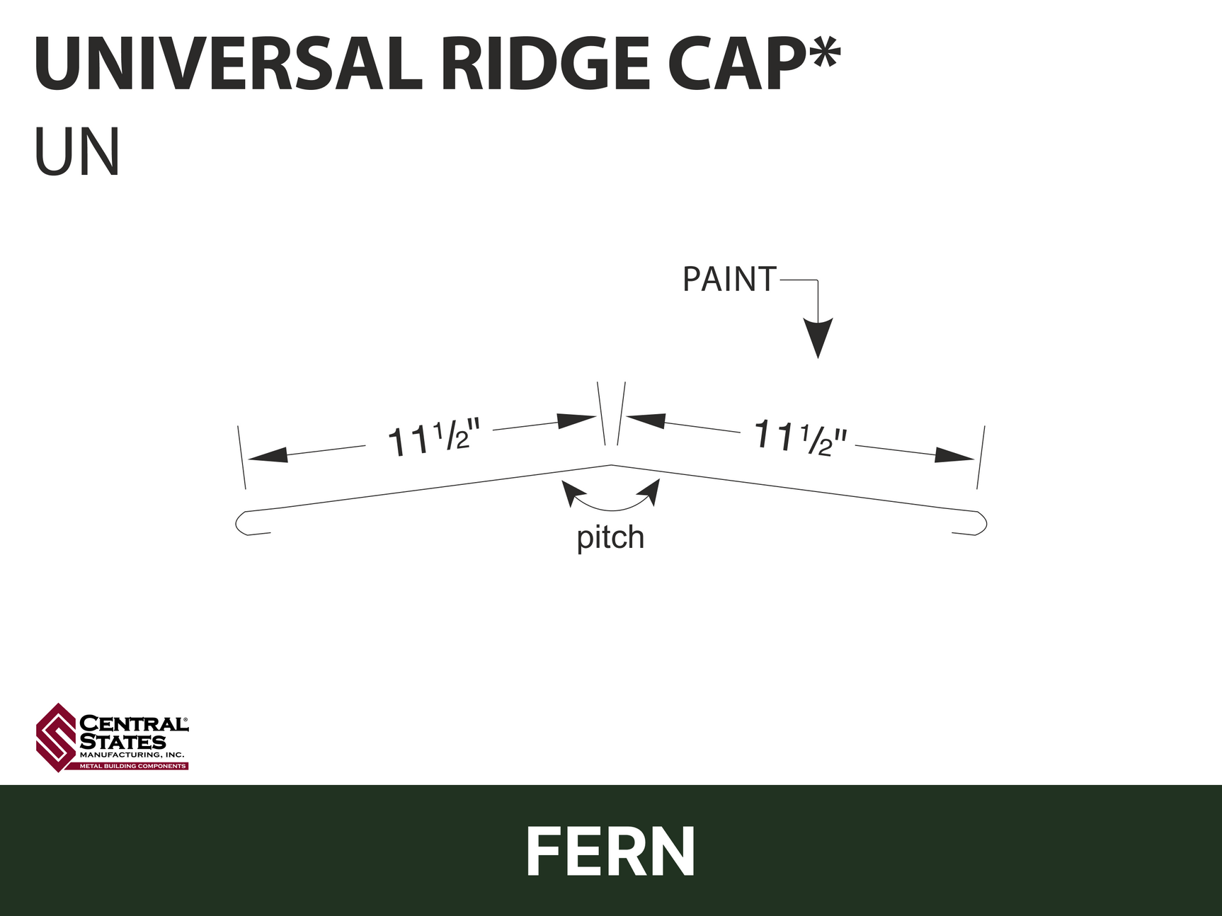 R-Loc™ Universal Ridge Cap
