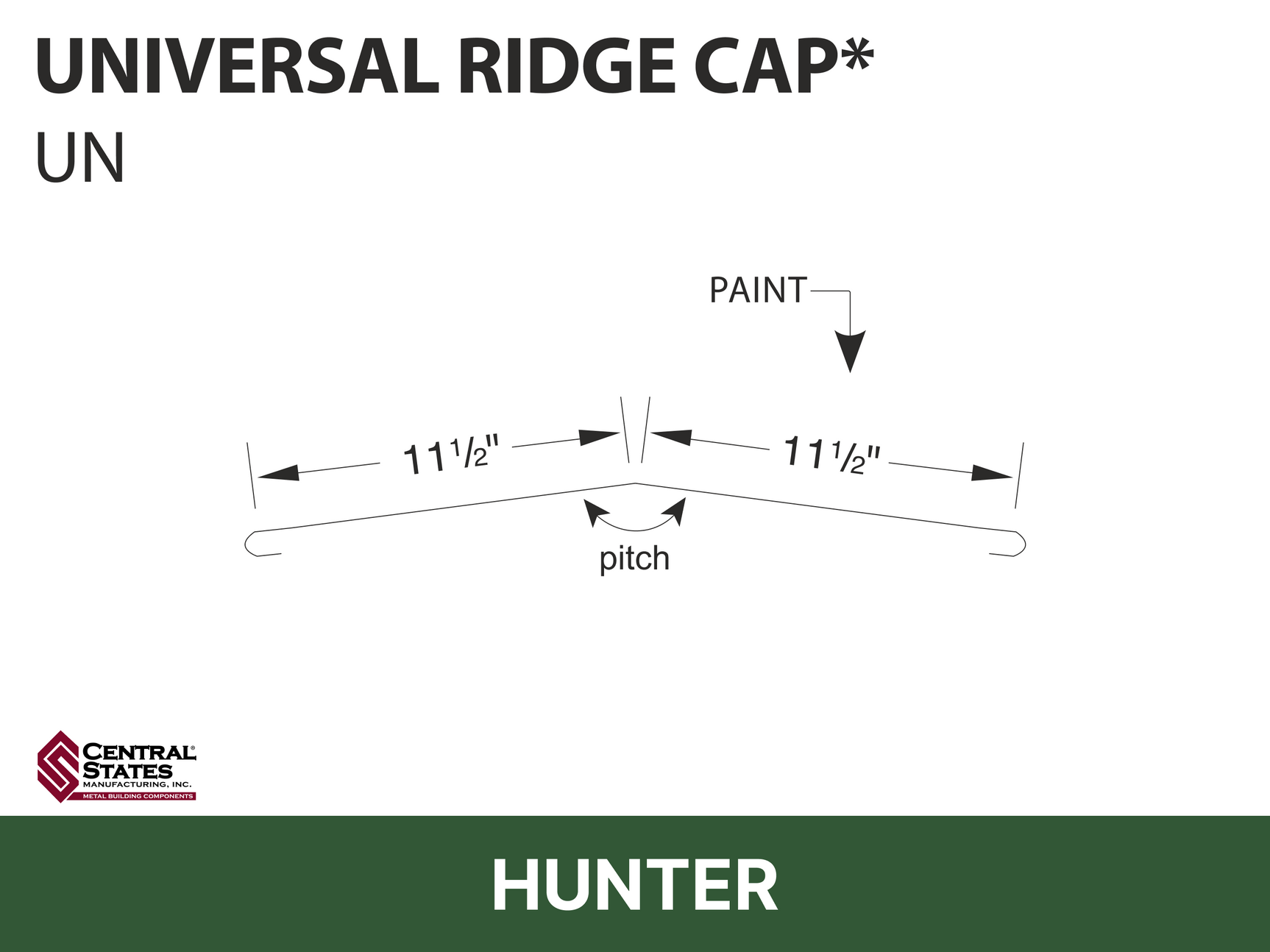 R-Loc™ Universal Ridge Cap