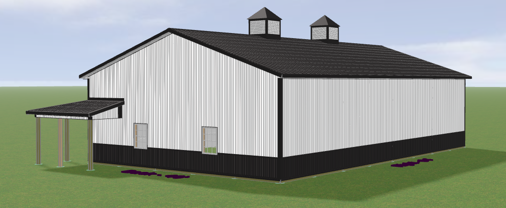 The WRANGLER Pole Building Kit