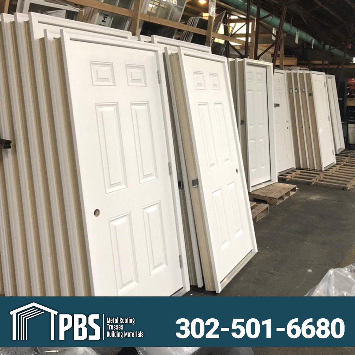 2'6" x 6'8" Personnel Door - 6 Panel (Single)