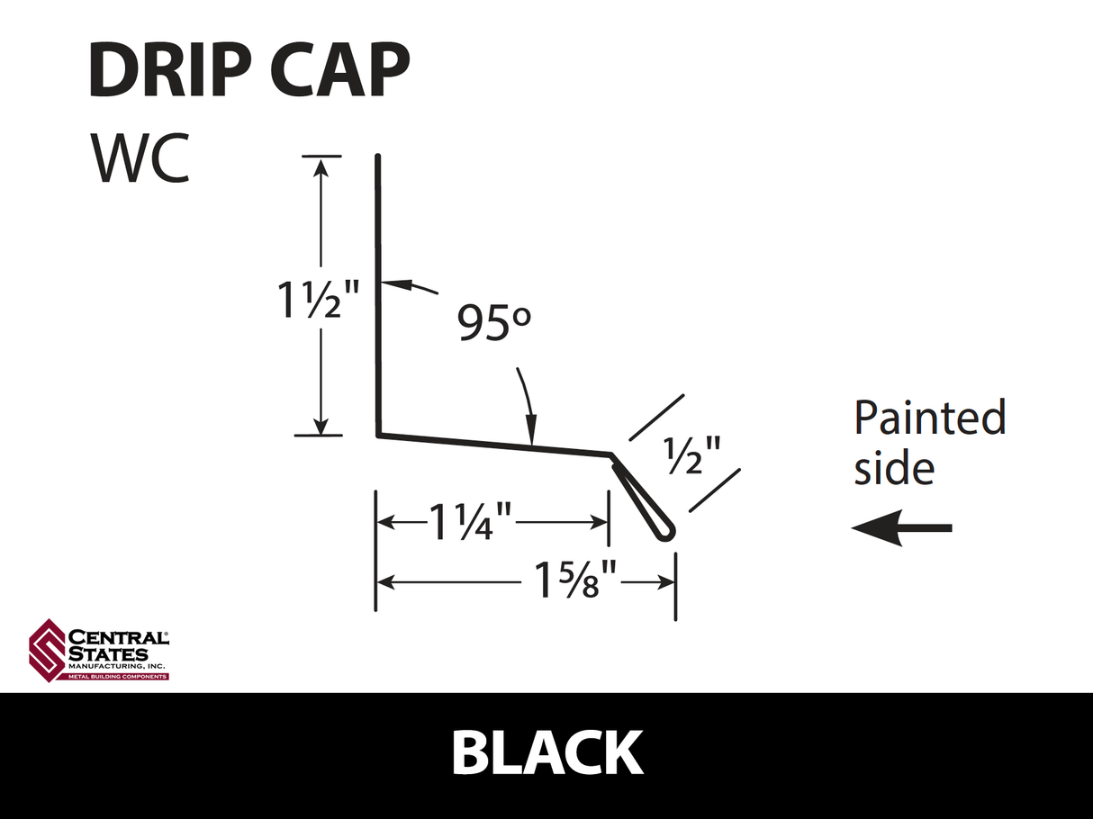 Window Drip Cap 10'2" - 29 ga.