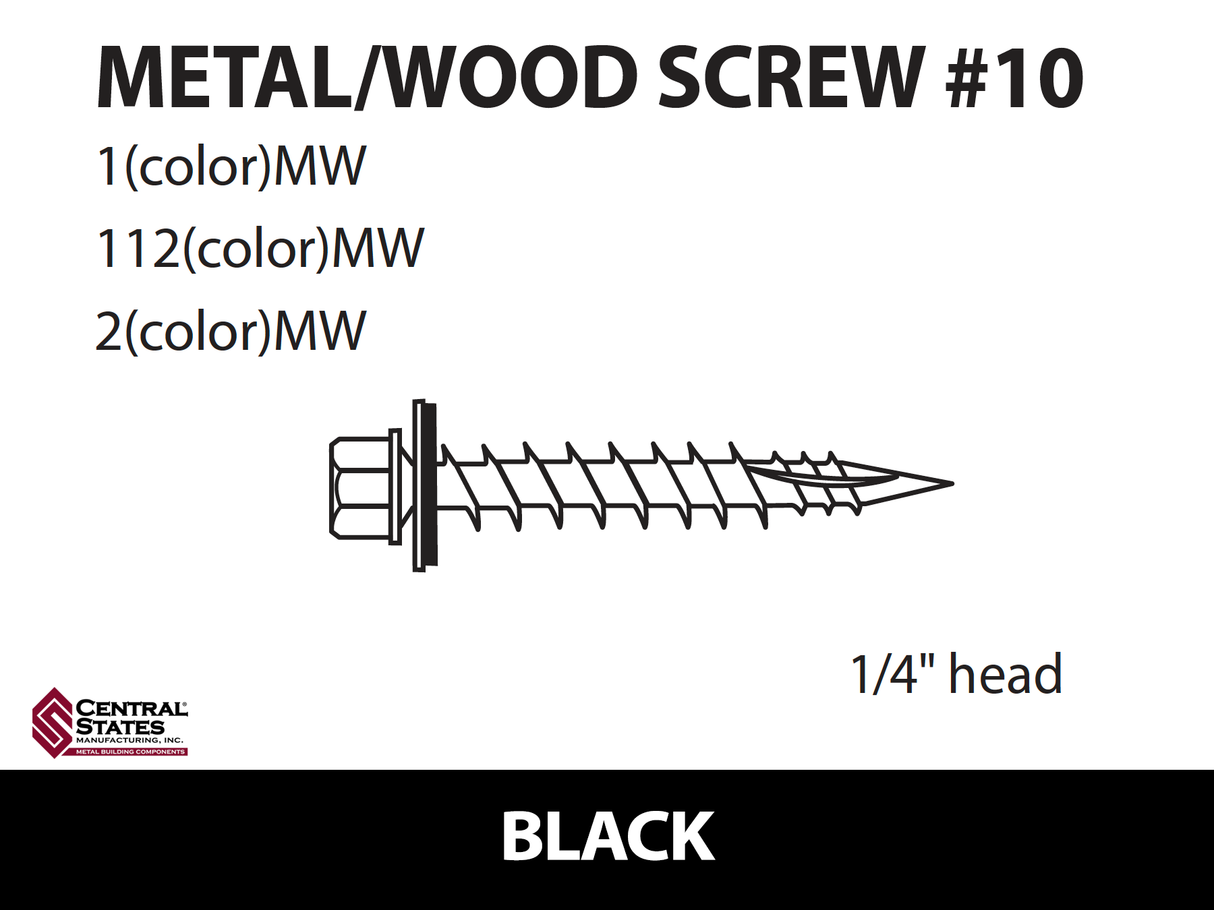 #10 Wood Screw - 250 qty