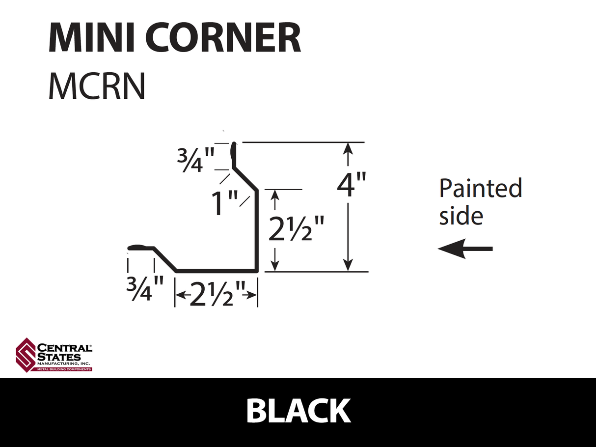Mini Corner 10'2" - 29 ga.