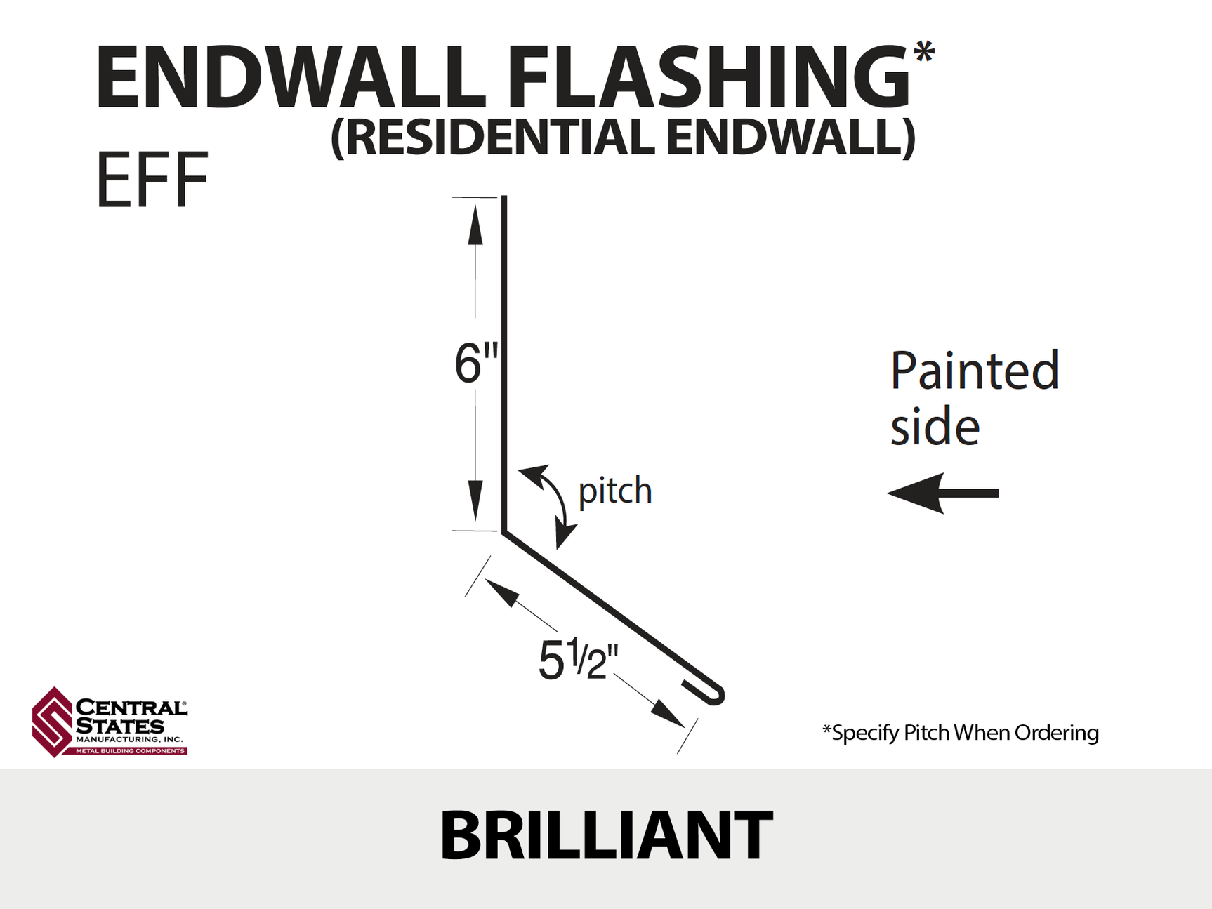 Endwall Flashing