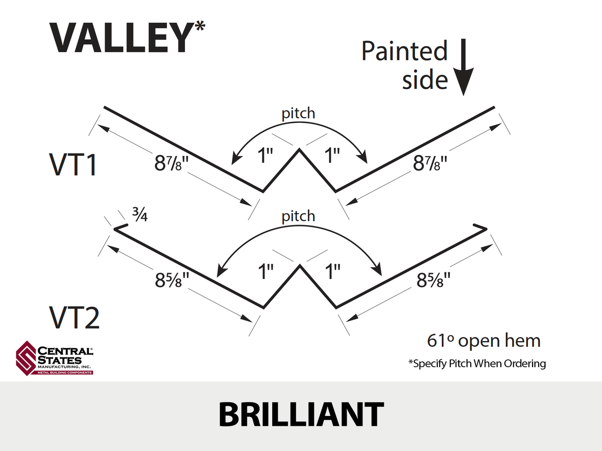 W-Valley 10'2" - 29 ga.