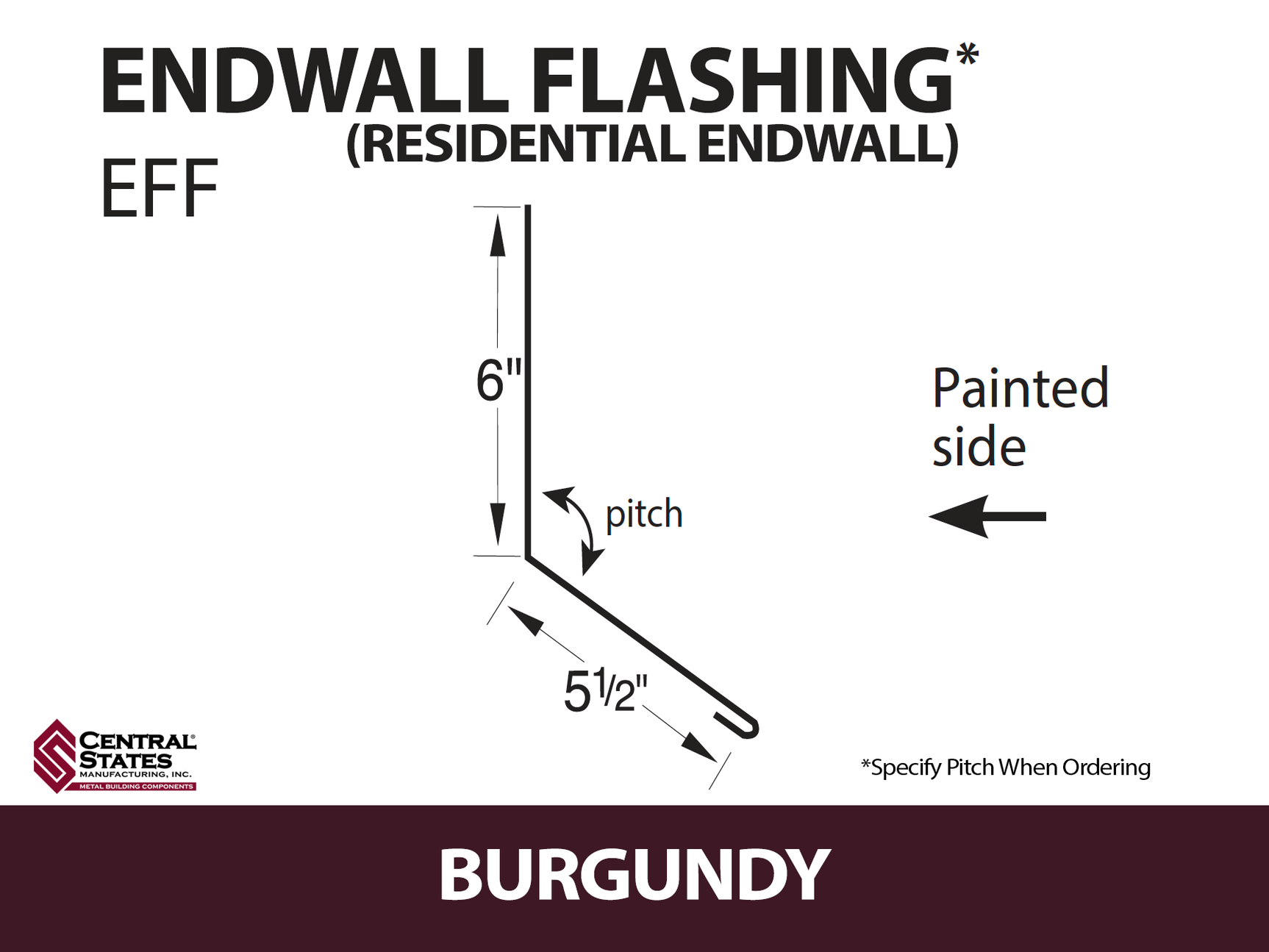 Endwall Flashing