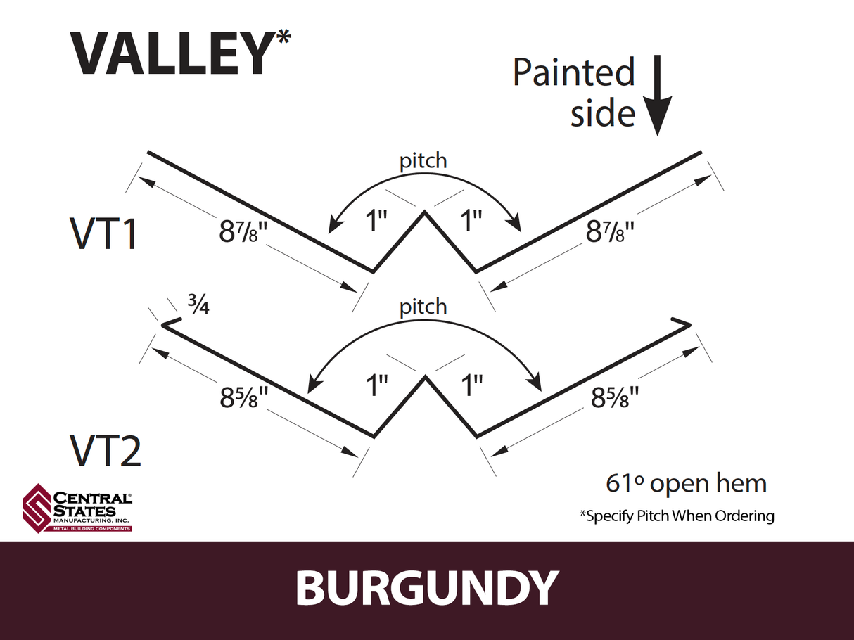 W-Valley 10'2" - 29 ga.