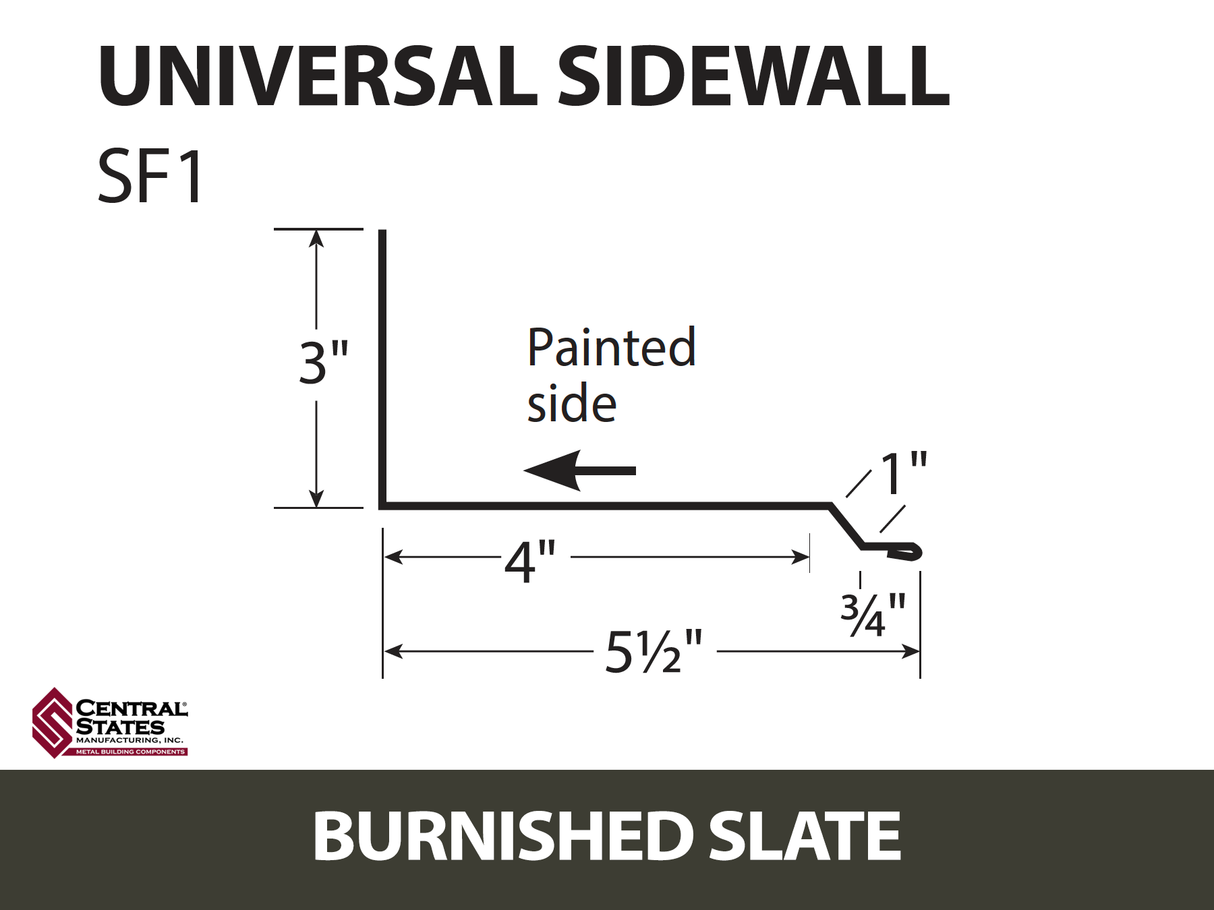 Universal Sidewall 10'2" - 29 ga.