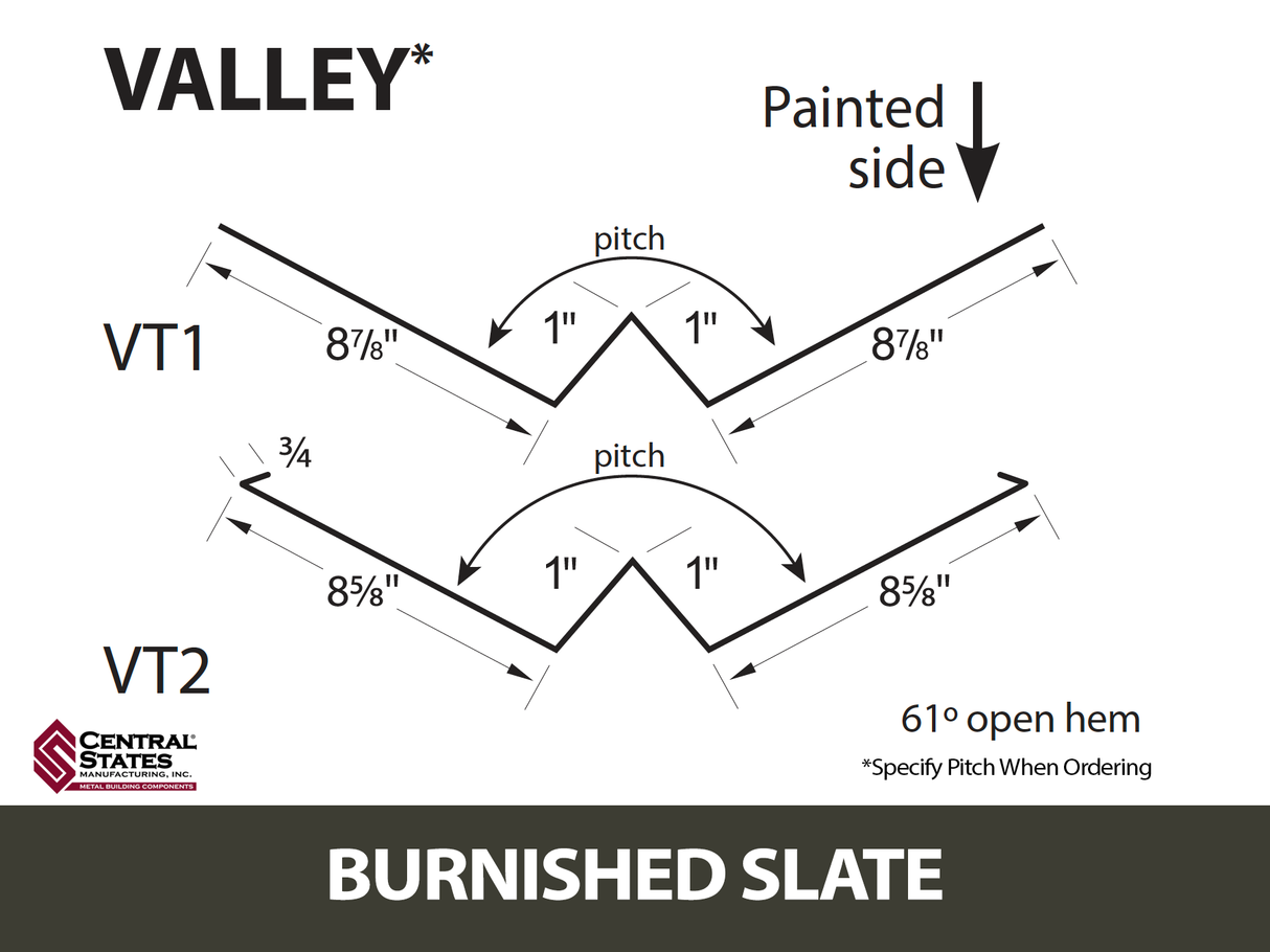 W-Valley 10'2" - 29 ga.
