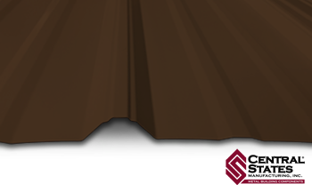 Standard 29 ga. 40 yr Panel-Loc Plus™  Ribbed Metal Panel - 10', 12', 14', 16' (Various Colors)