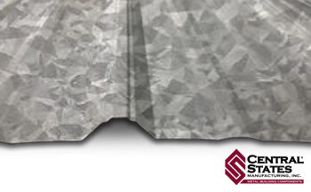 29 ga. Bare Galvalume Panel-Loc Plus™ Ribbed Metal Panel - 10', 12', 14', 16'